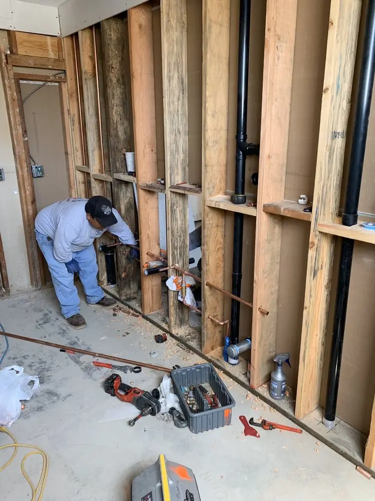 Commercial rough-in plumbing for Trenchless Sewer Repair in Glenwood Village